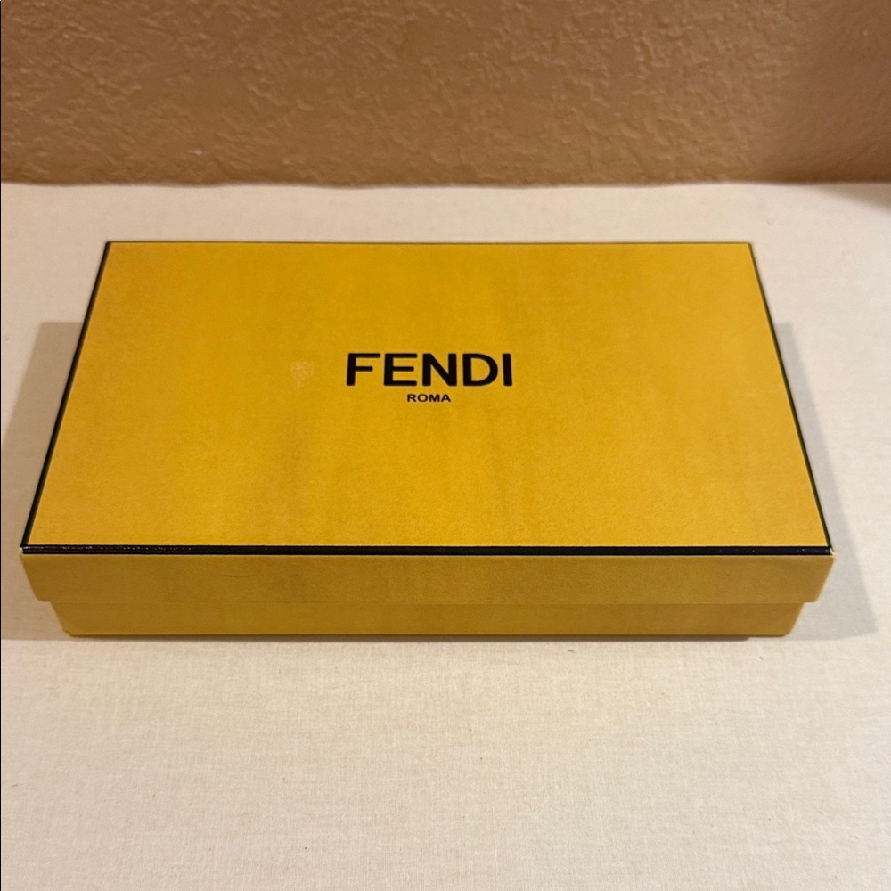 Fendi Yellow Storage Box